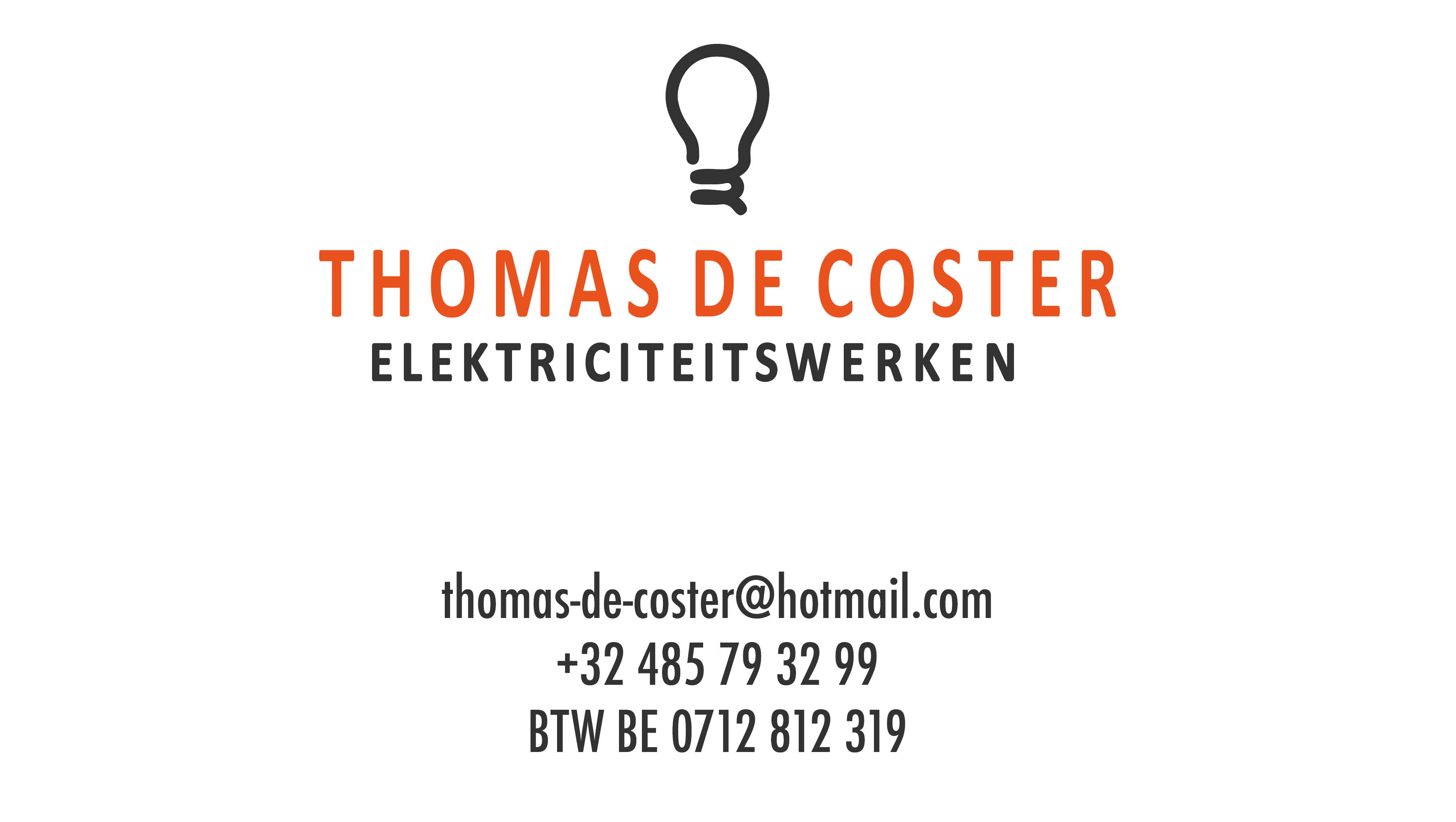 Logo Thomas De Coster